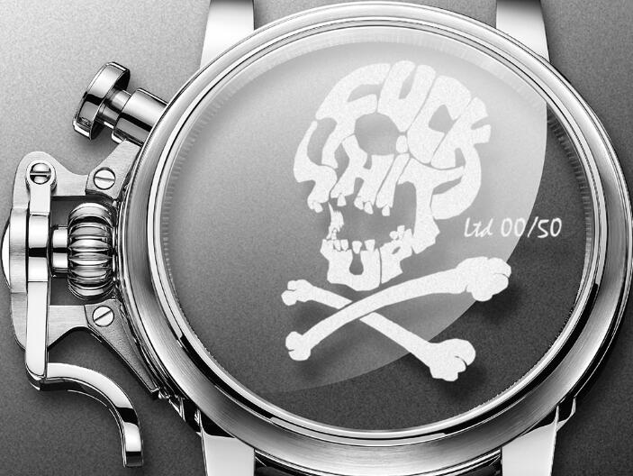 Graham Chronofighter Grand Vintage SKULL 2CVDS.B29F Replica Watch